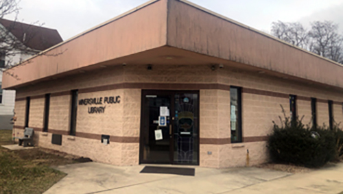 front of Minersville Area Public Library